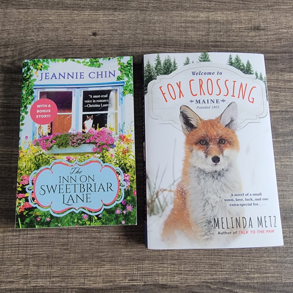 The Inn on Sweetbriar Lane and Fox Crossing Maine Paperback Romance Books